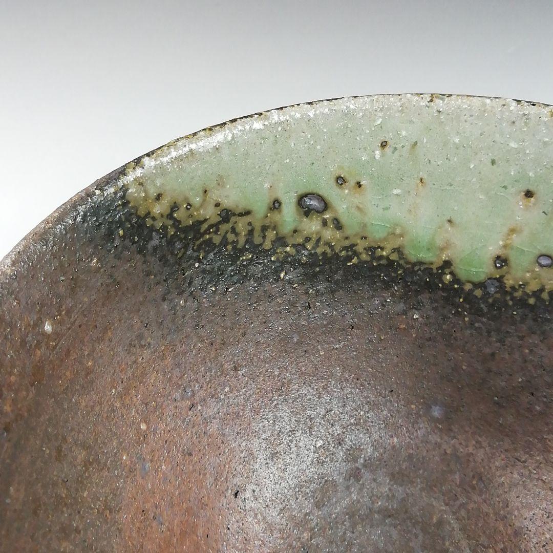 Ｔ８６８　茶碗　『常滑焼』『蓬莱堂　翁軒窯』　共箱　抹茶碗　茶道具