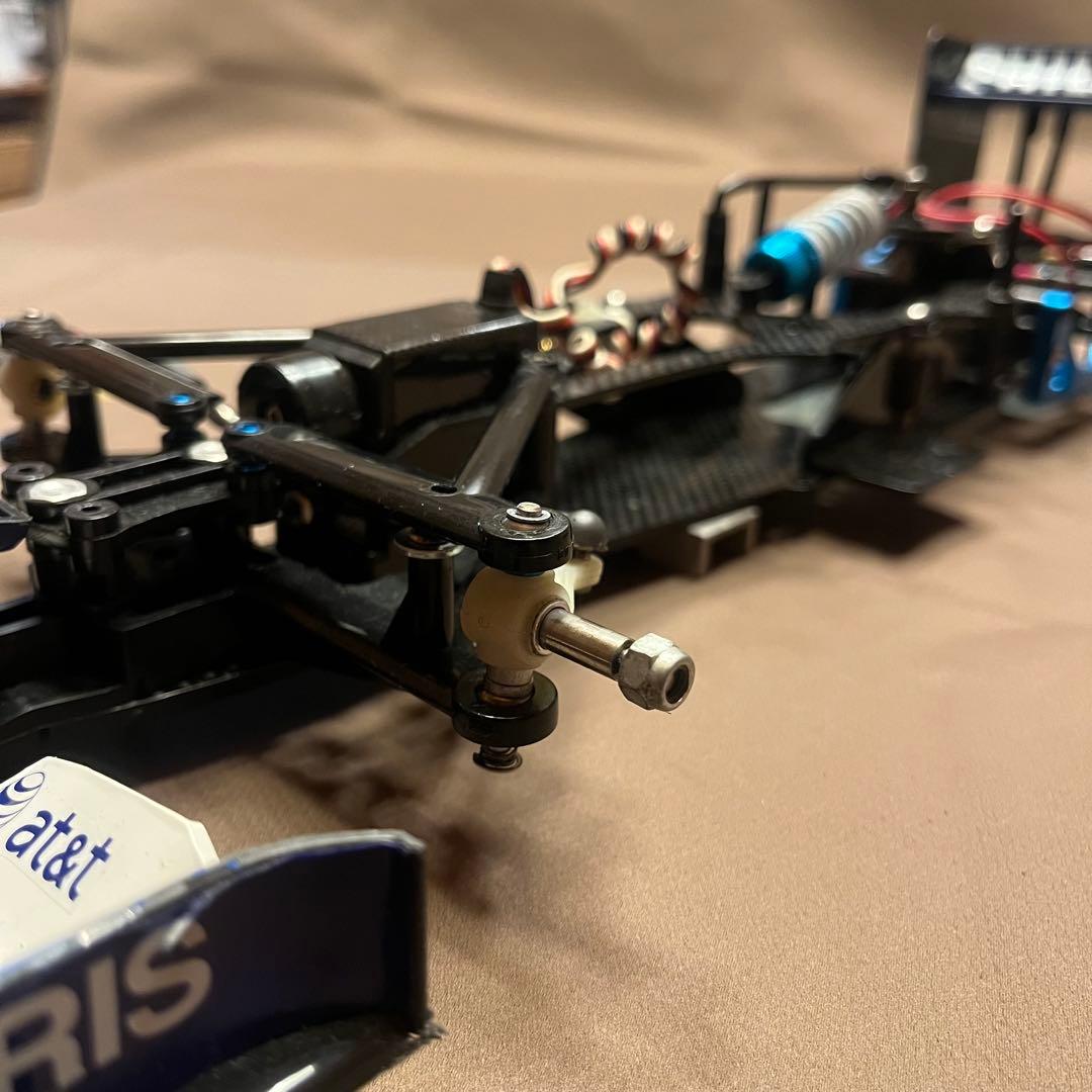 タミヤ　F104 シャーシ　ウィリアムズボディ