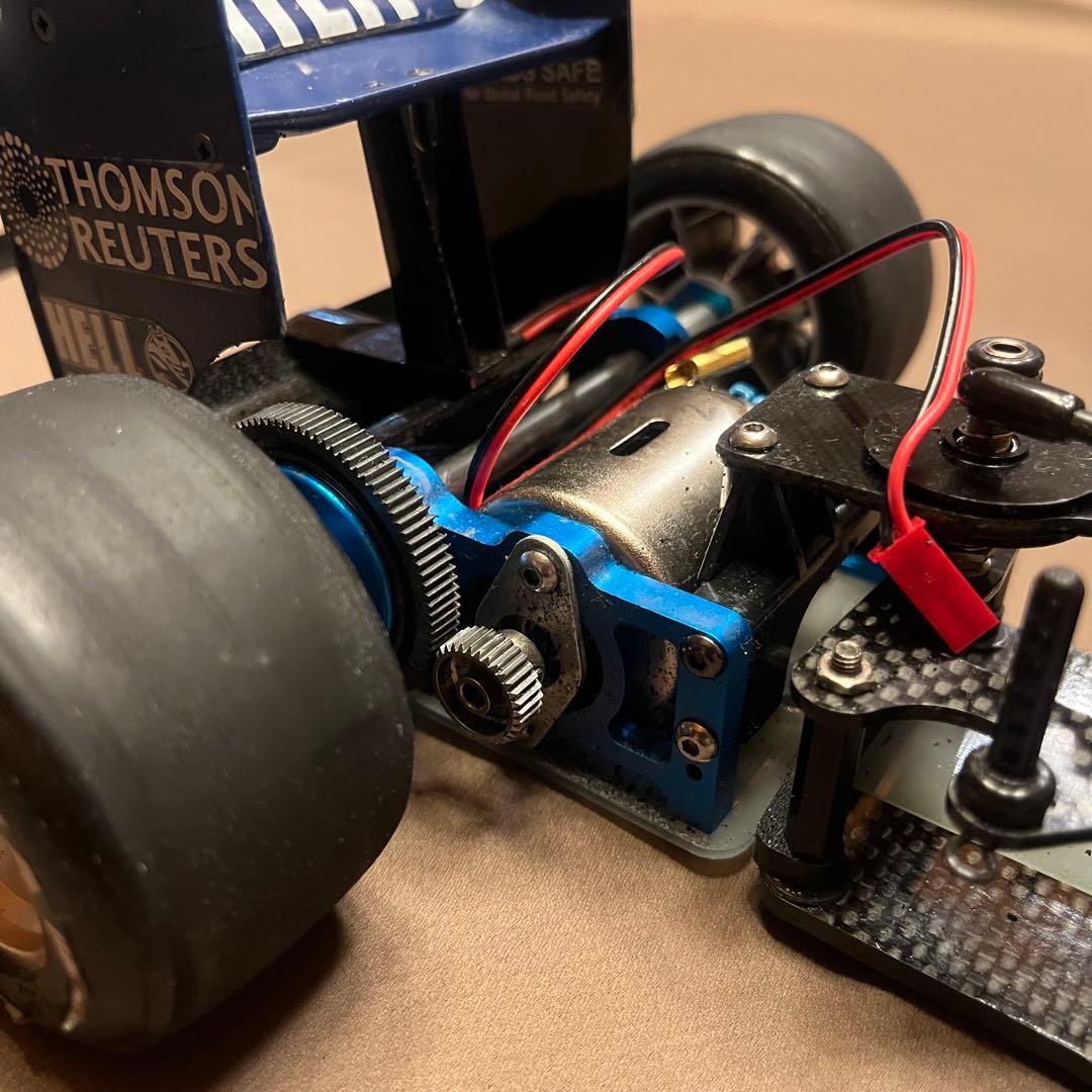 タミヤ　F104 シャーシ　ウィリアムズボディ