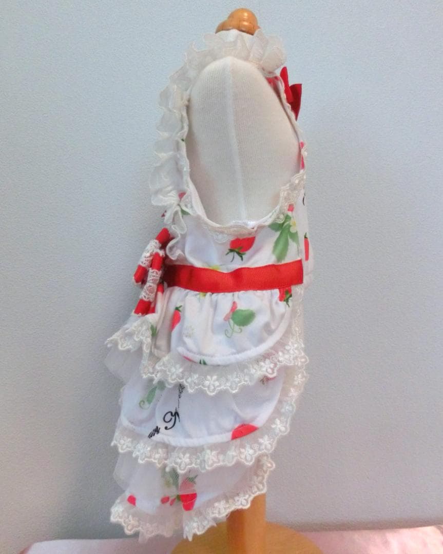 【稀少 美品】きゃんナナ いちごキャミワンピ Ｓ+Ｍサイズ