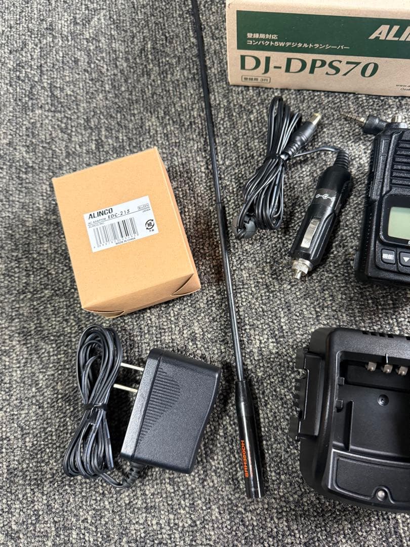 【極美品】 アルインコ DJ-DPS70 トランシーバー マイク付き