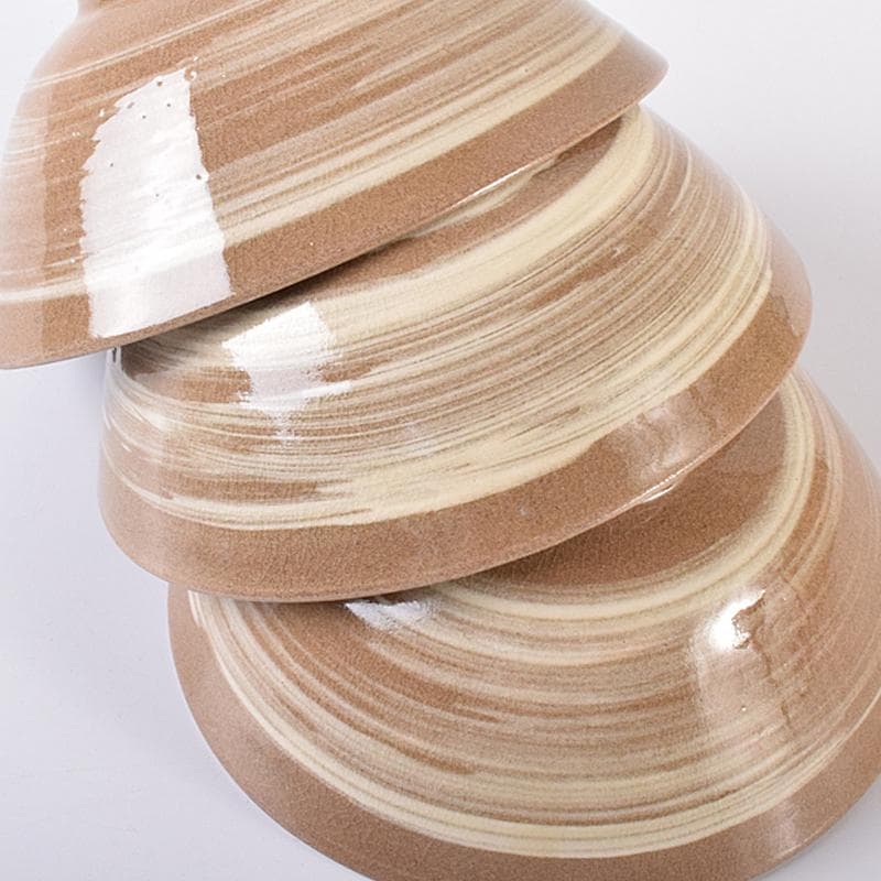 茶道具　韓国　廣州窯　三島手　数茶碗　八客　共箱　V　R8583B