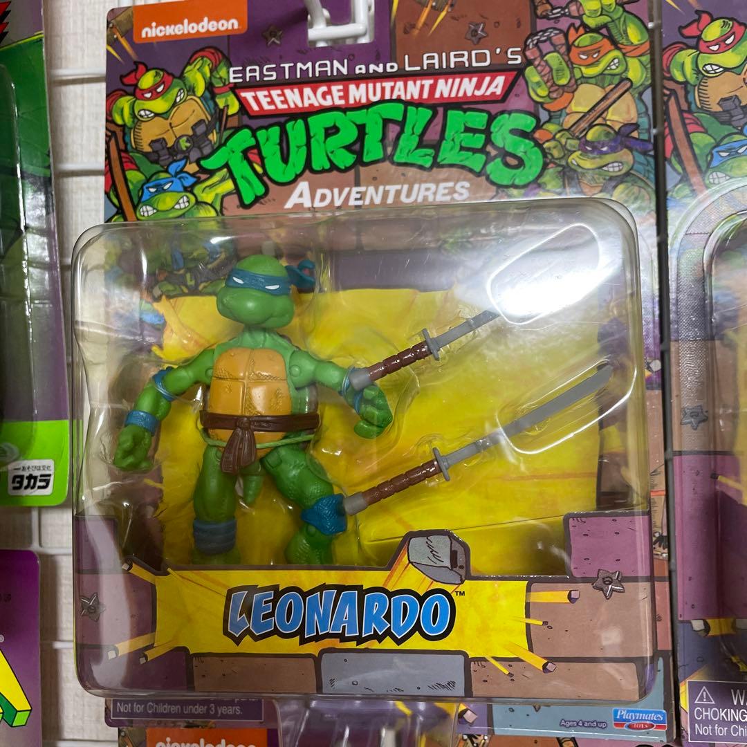 タートルズ　4体セット　クラシックフィギュア　プレイメイツ
