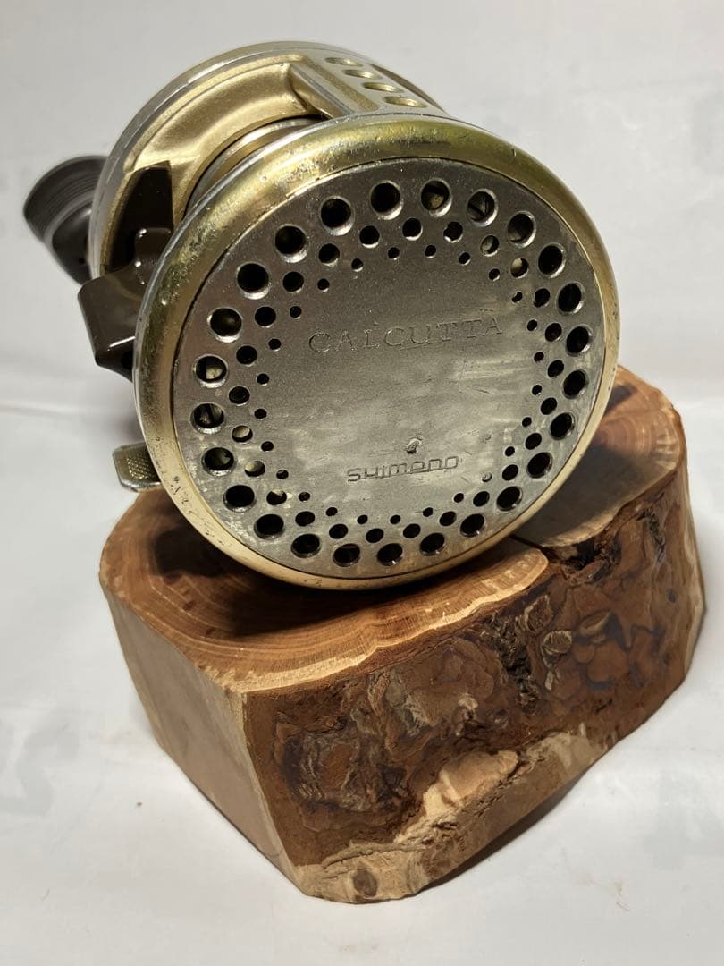 シマノカルカッタ201XTゴールド　左巻き巻き 1209-2