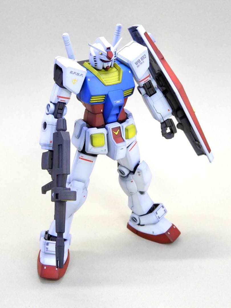 HGUC ガンダム 全塗装 / ガンプラ 完成品