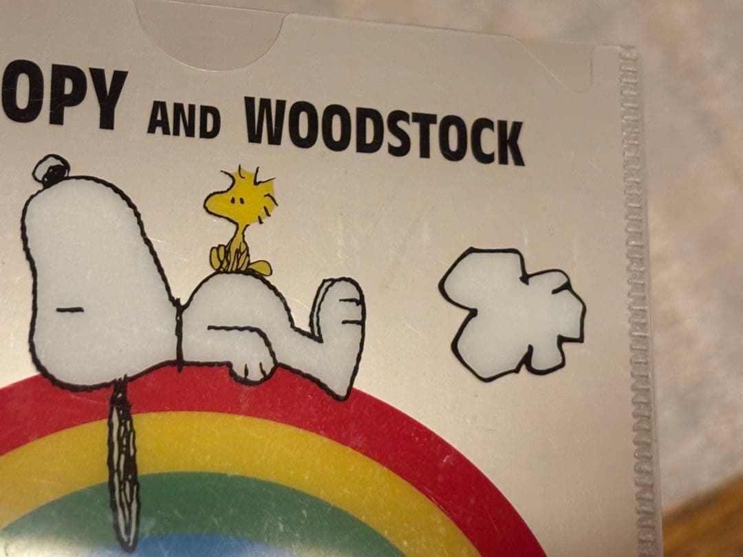 d*7様 スヌーピー ミニミニクリアファイル 3枚セット