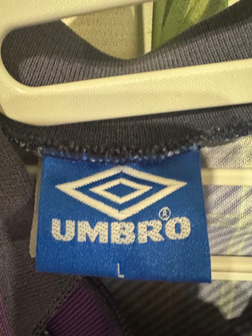 90sスコットランド代表ユニフォームUmbro チェック柄サッカーシャツ