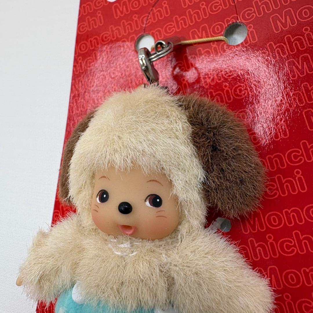 新品 EU限定 ベビチッチ イヌ キーホルダー monchhichi 2260