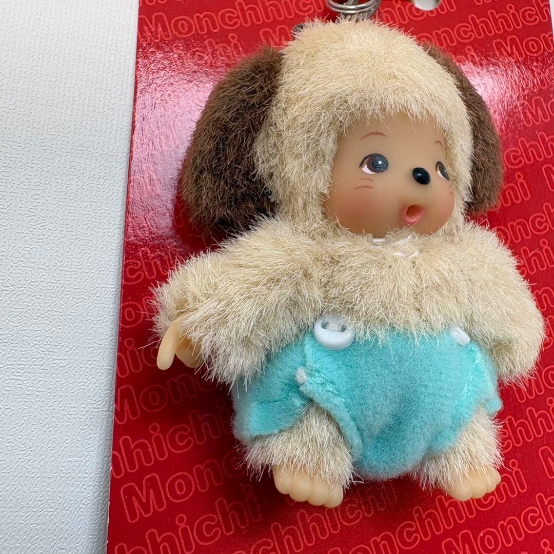 新品 EU限定 ベビチッチ イヌ キーホルダー monchhichi 2260