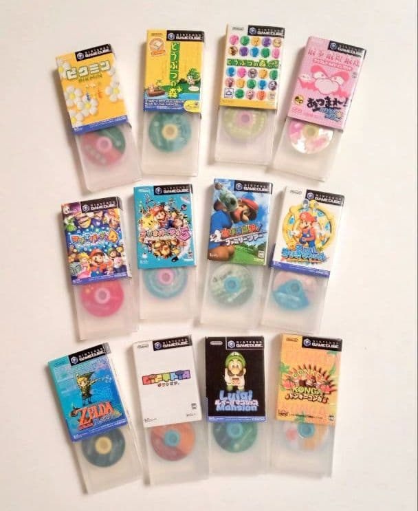 消しゴム 任天堂 ゲームキューブ ソフト レトロ ガチャ