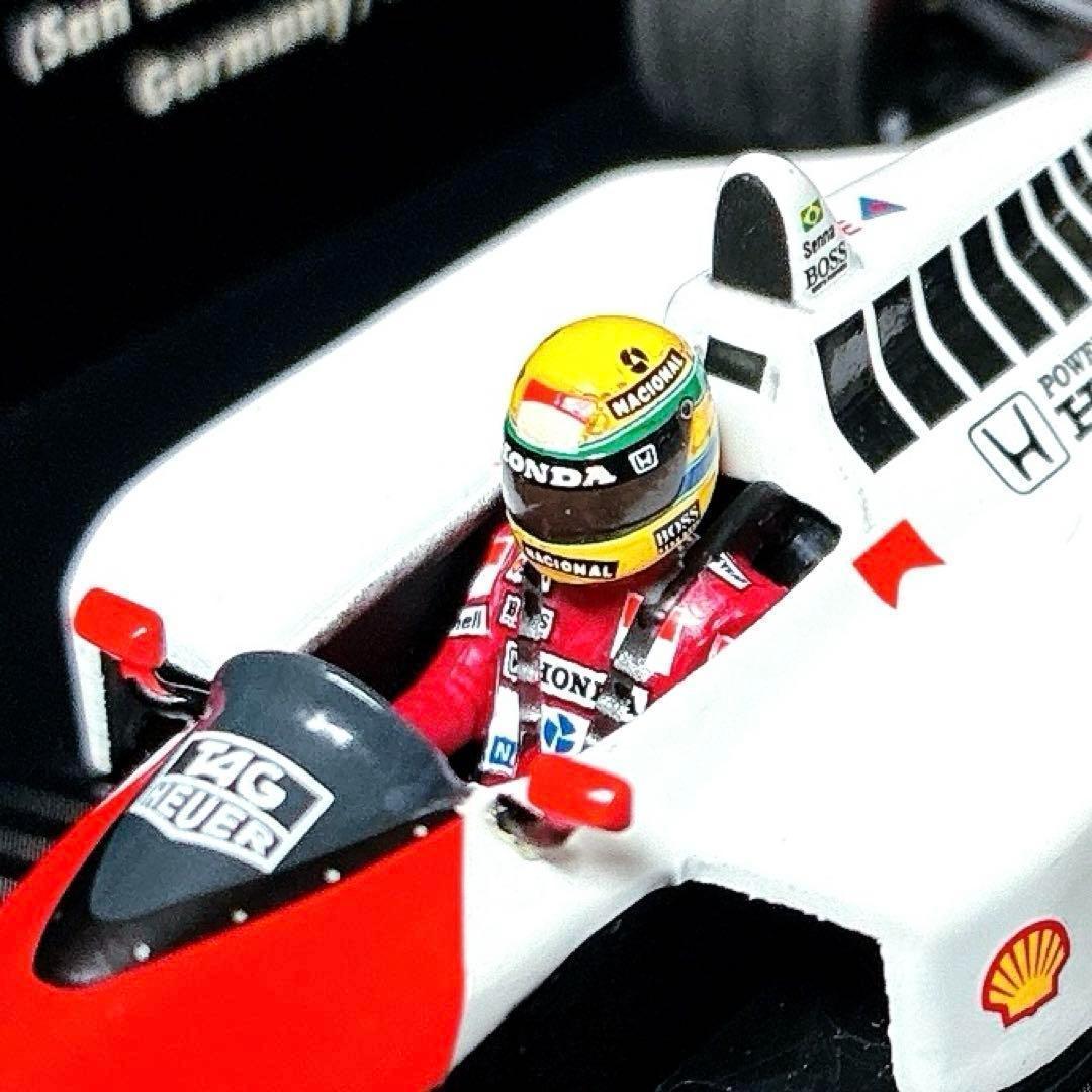 ミニチャンプス WC 1/43 マクラーレン・ホンダ MP4/4 A. セナ