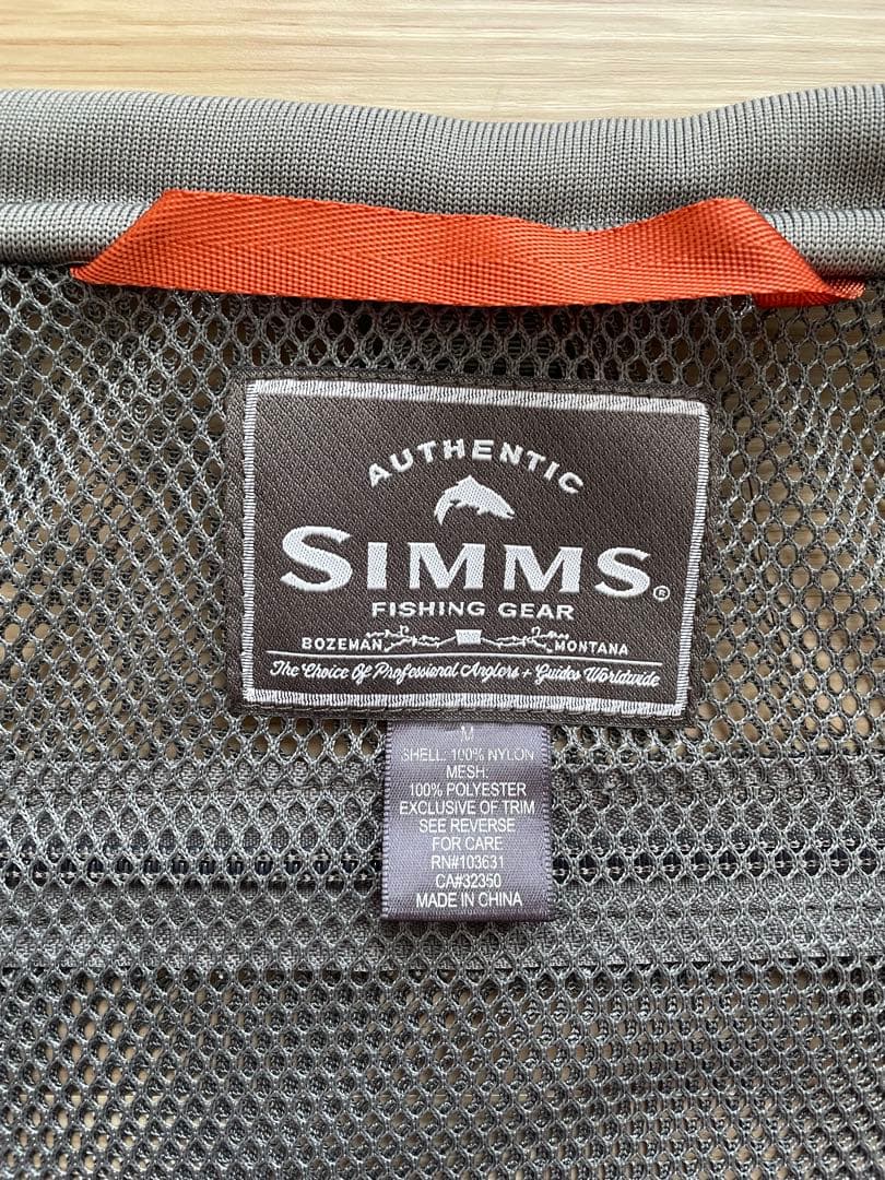 SIMMS フィッシングベスト カーキ