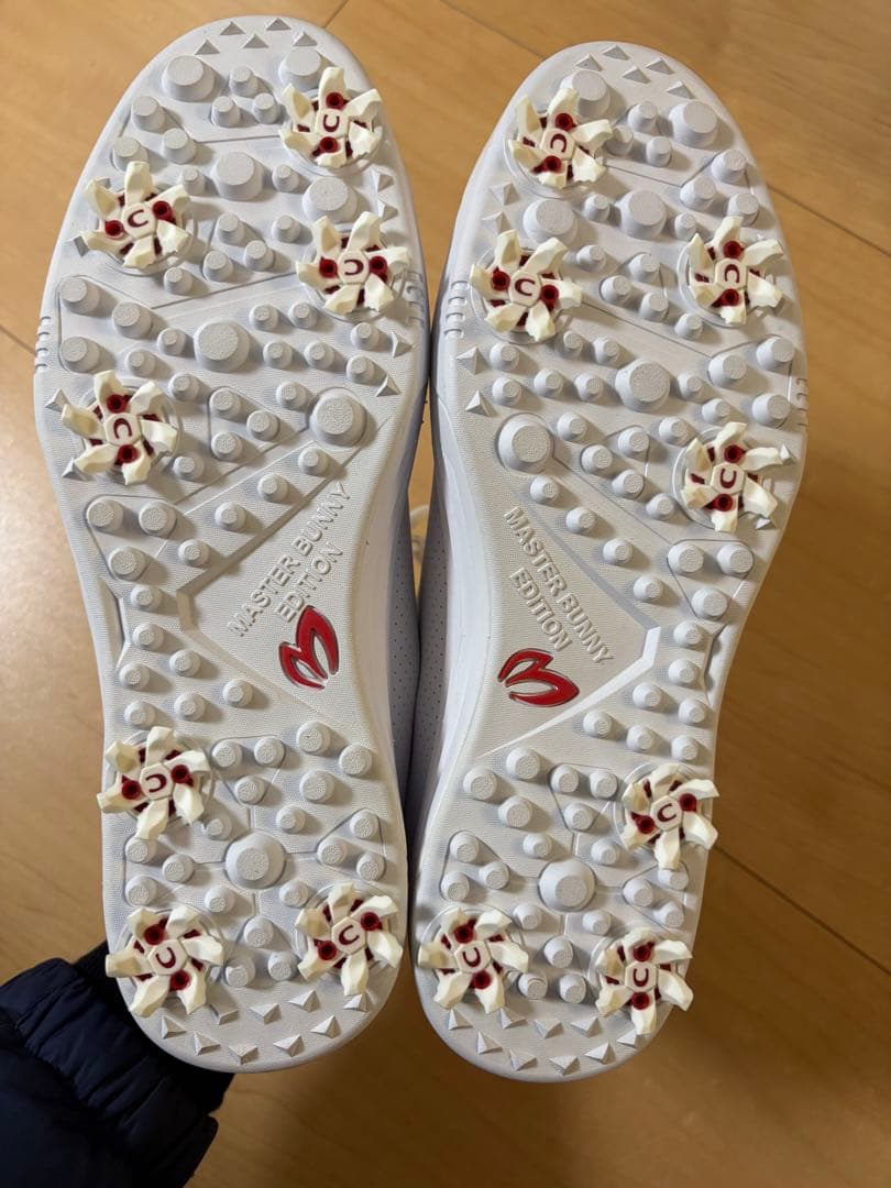 MASTER BUNNY EDITION ゴルフシューズ ホワイト　新品未使用