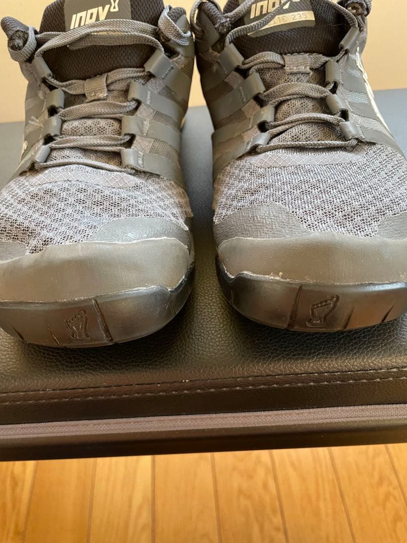 INOV-8 イノヴェイト　F-LITE 235 グレー/イエロー　横川選手着用