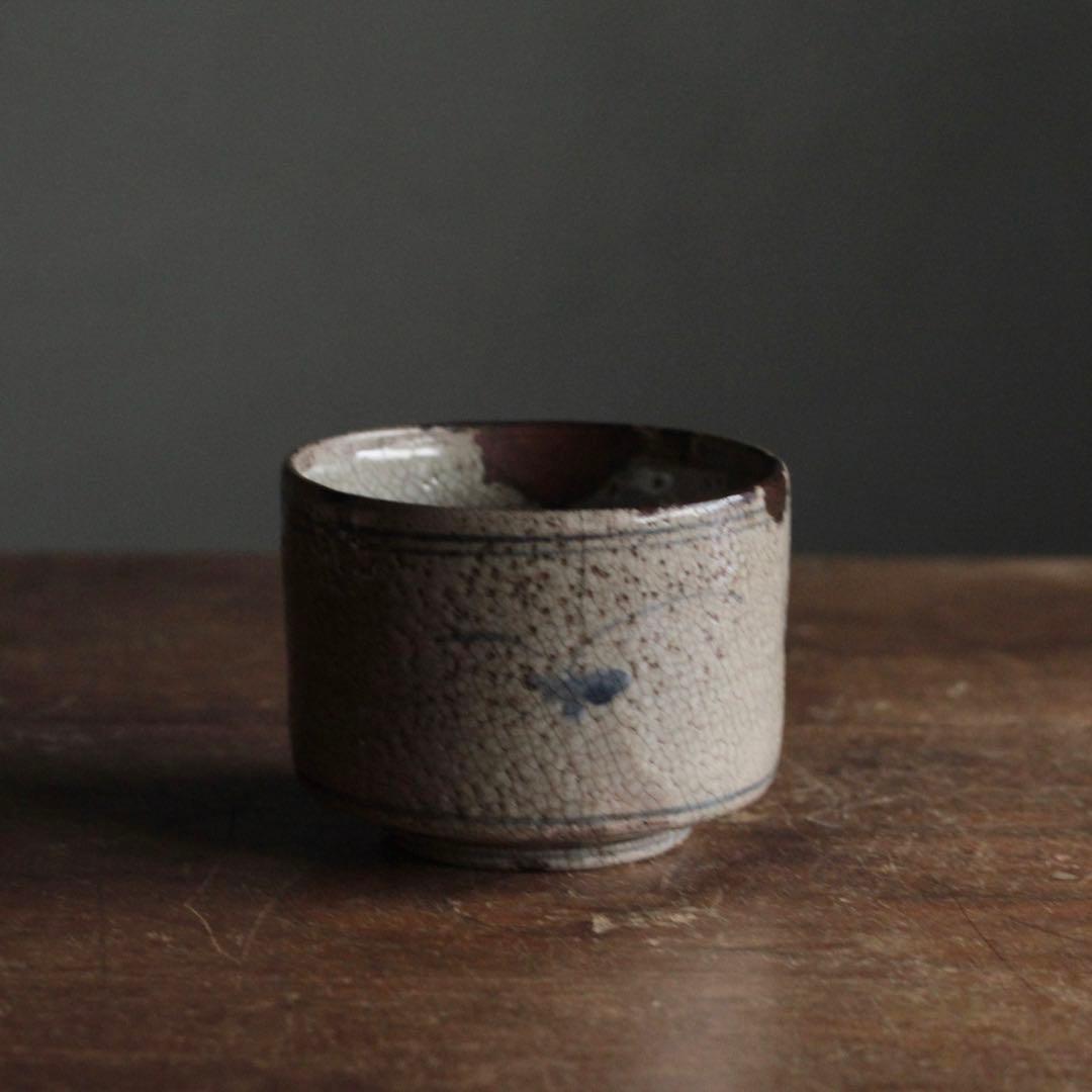 呉州染付 筒茶碗 中国美術 古美術 古道具 アンティーク茶道具