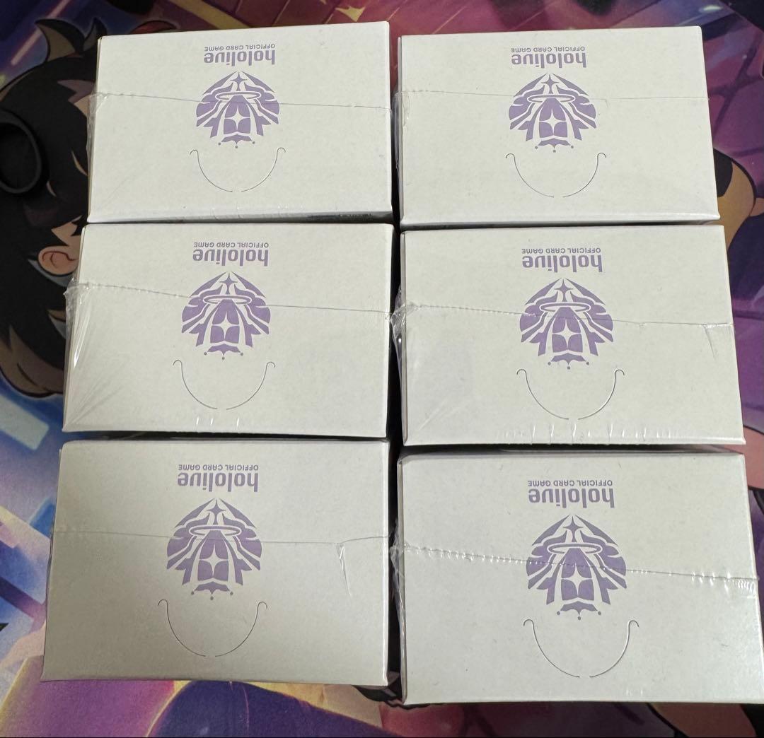 hololive ブースターパック クインテットスペクトラム　未開封BOX6個