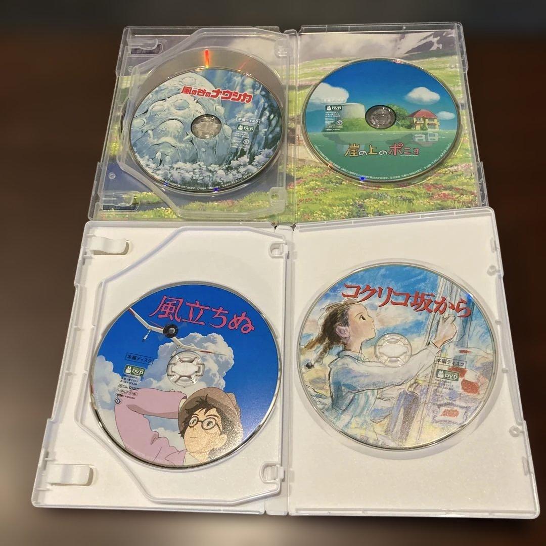 ジブリDVD11枚　本編ディスク10枚ともののけ姫8ヶ国語版合計11枚(199)