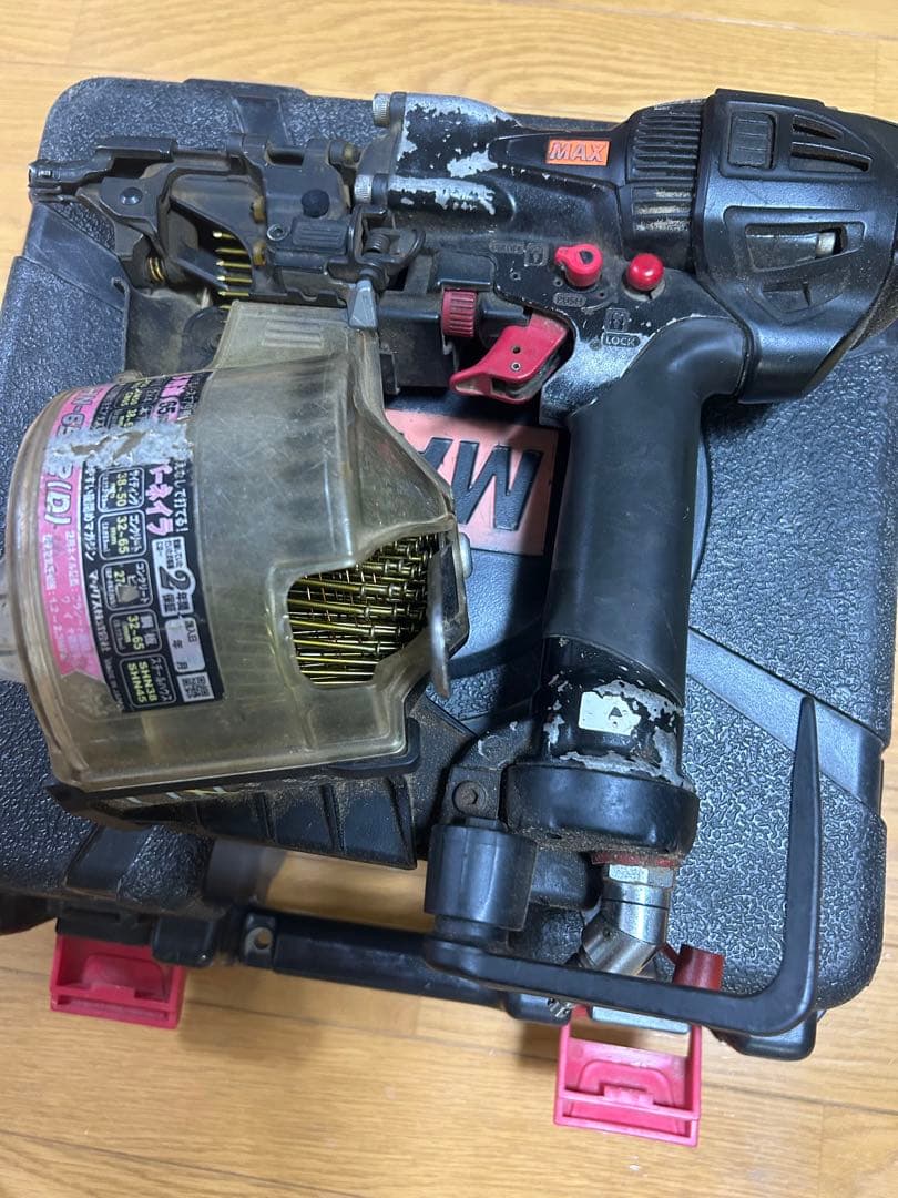 MAX 釘打機　スーパーネイラ(ホース付き)