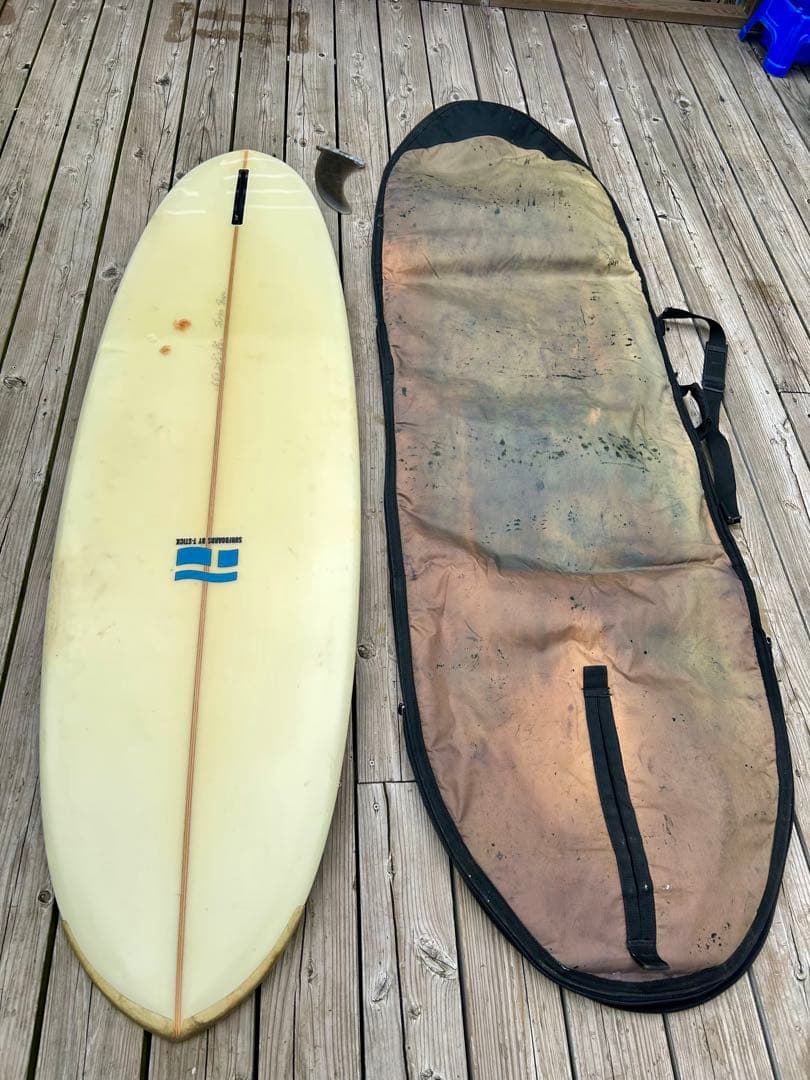 T-STICK ファンボード6.6ft 198cm ケース&フィン