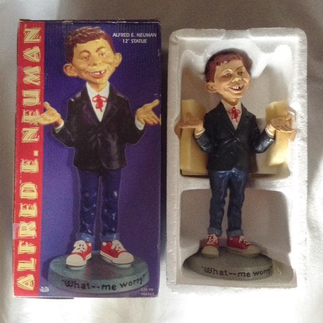 MAD magazine Alfred E Neuman像 置物