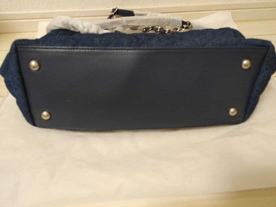 CHANEL　デニムキルティング　ハンドバッグ　ノベルティ商品　非売品