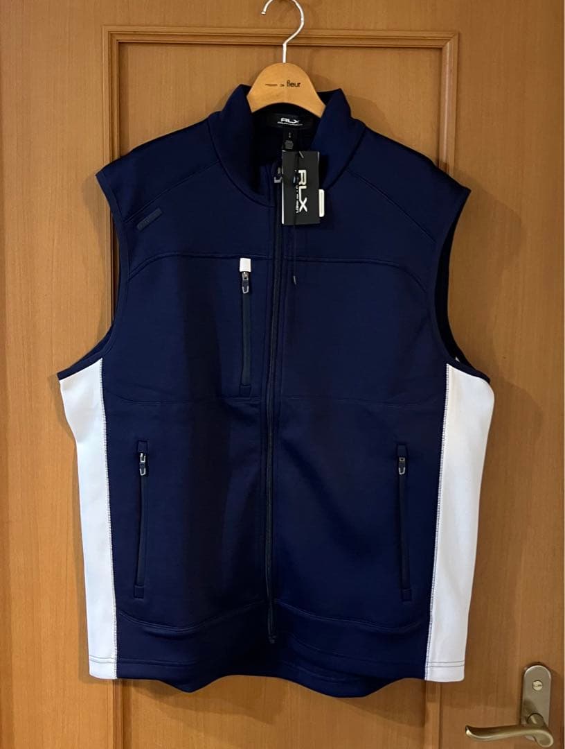 ラルフローレン RXL ゴルフ ストレッチ フルジップ ベスト L