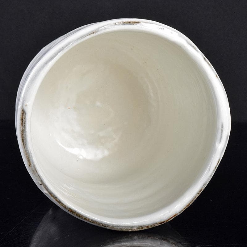 煎茶道具　益子焼　百童窯　高内秀剛作　湯呑　共箱　C　R7554