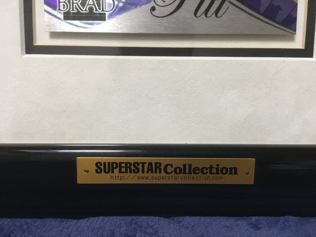 ブラッド・ピット 直筆サイン ハリウッドスター