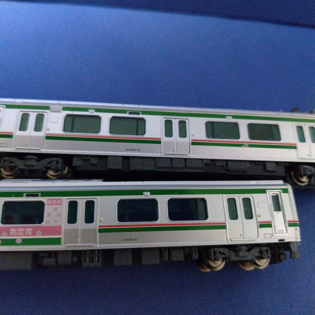 マイクロエースA7490より加工　E721系0番台快速あいづ仕様　Nゲージ