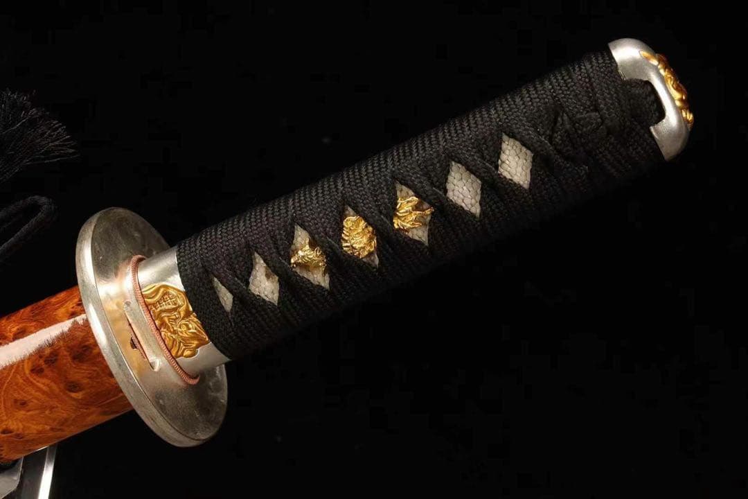 脇差「鎏金夜叉」 刀装具 模擬刀 日本刀 模造刀 鑑賞用 武具 舞踊刀