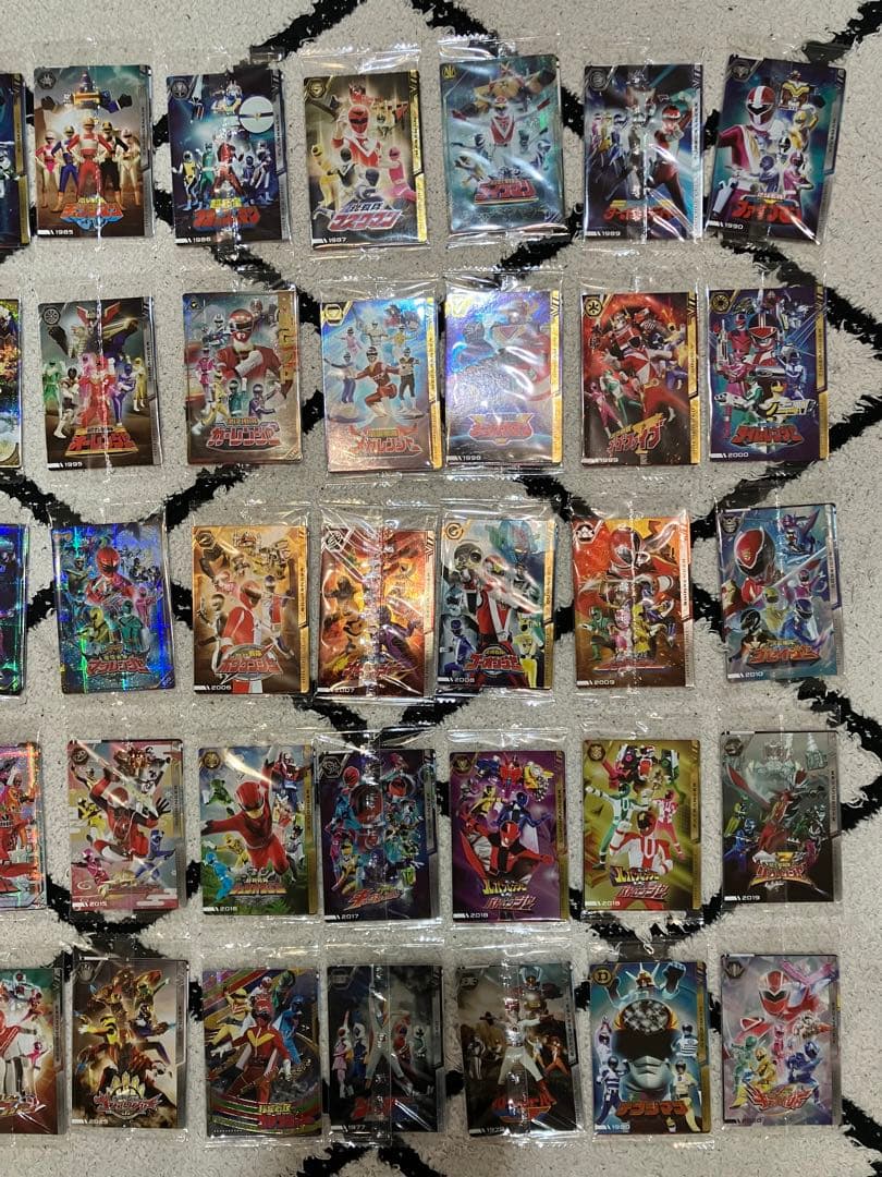 スーパー戦隊　イタジャガ　コンプ　全50種　シークレット　50周年記念カード