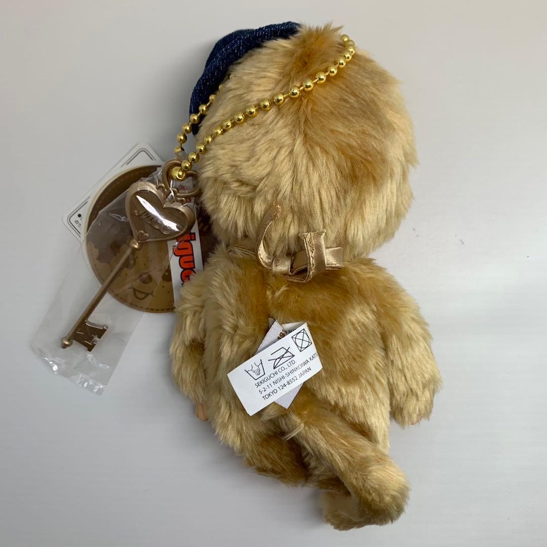 新品 40周年 デニム 男の子 モンチッチ monchhichi 499