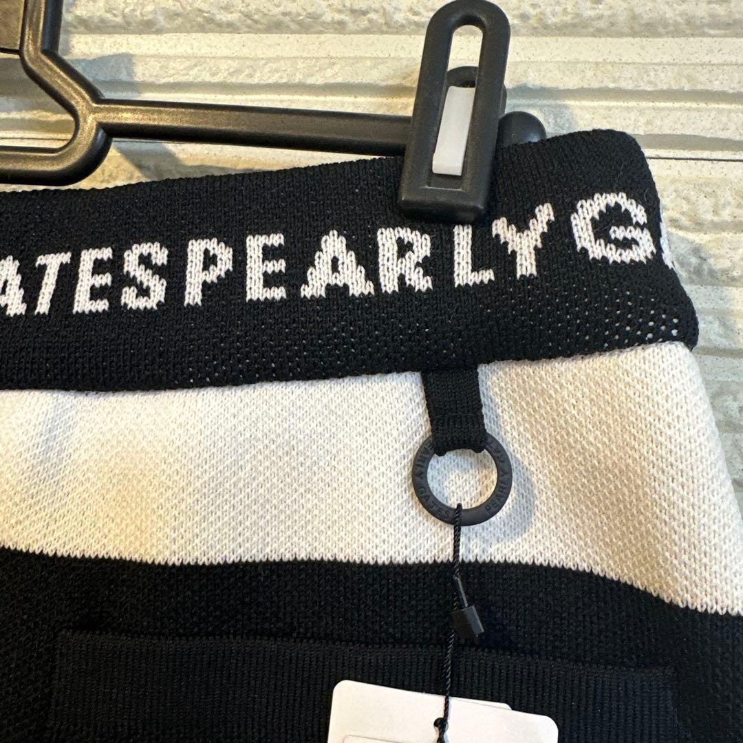 PEARLY GATES 新品ニットスカート ボーダー