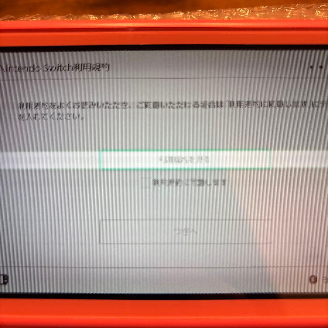 Switchライト　コーラルピンク　ジャンク品