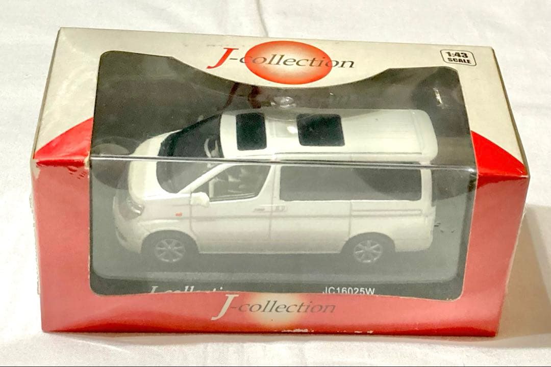 京商 日産 エルグランド パールホワイト 1/43 JC16025W【入手困難】