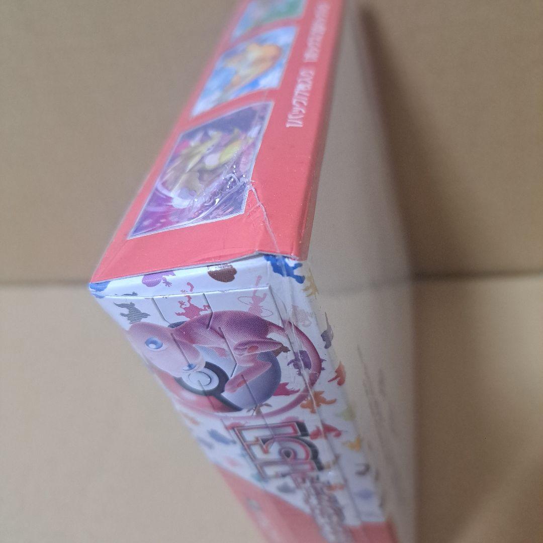 ポケモンカードゲーム ポケモンカード151 1BOX 箱ダメージあり