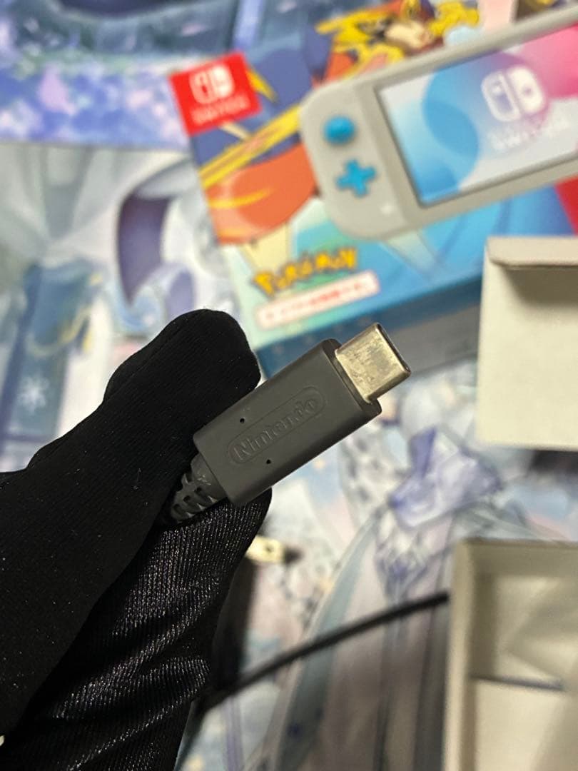 【美品/中古】ポケモン Switch Lite ザシアン ザマゼンタ 完備品