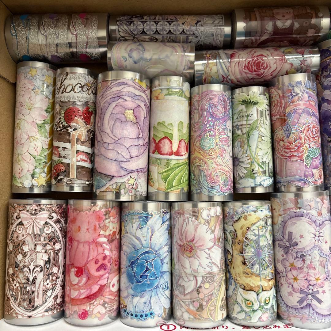 海外マステ　装飾　巻売り　まとめて　A