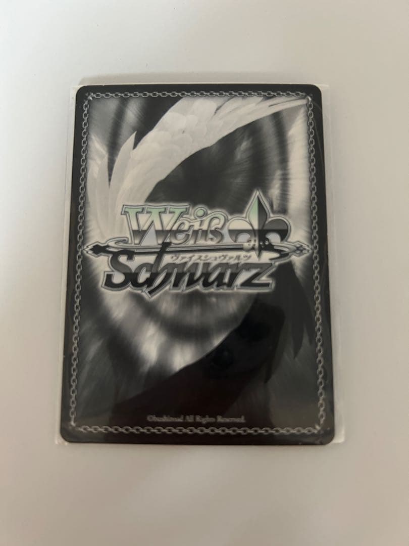 ws ヴァイスシュヴァルツ　大切な何か　友利奈緒　sp サイン