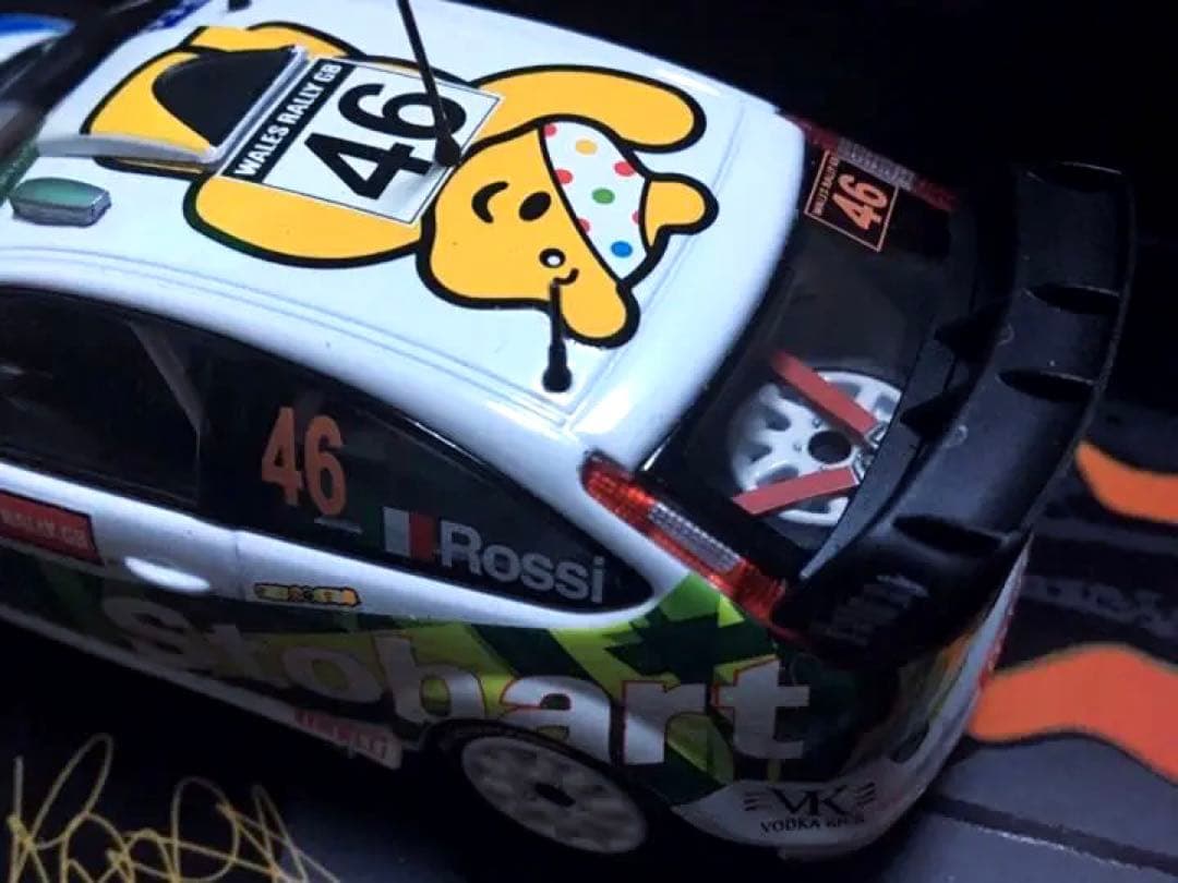 ミニチャンプス 1/43 バレンティーノ・ロッシ WRC 世界1008個限定