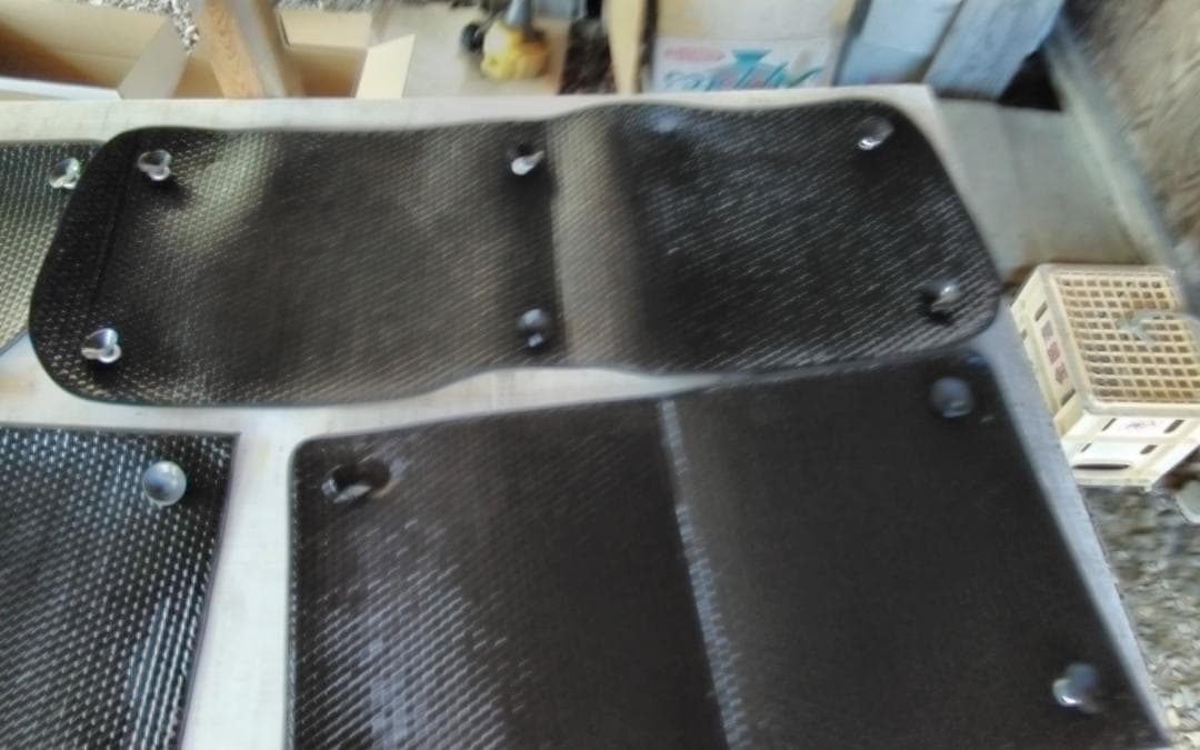 スズキエブリイ用遮光パット、フロントメッシュ