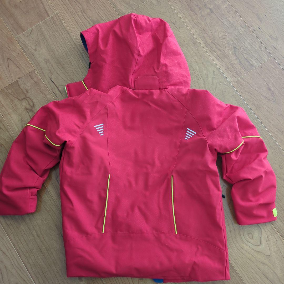 Phenix 子ども用スキーウェアセット 赤と青