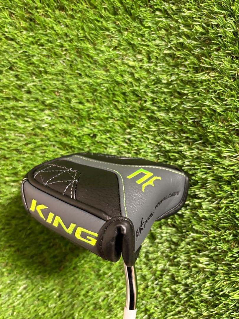 新品未使用！コブラKING COBRA CUDA 34inchパター カバー付