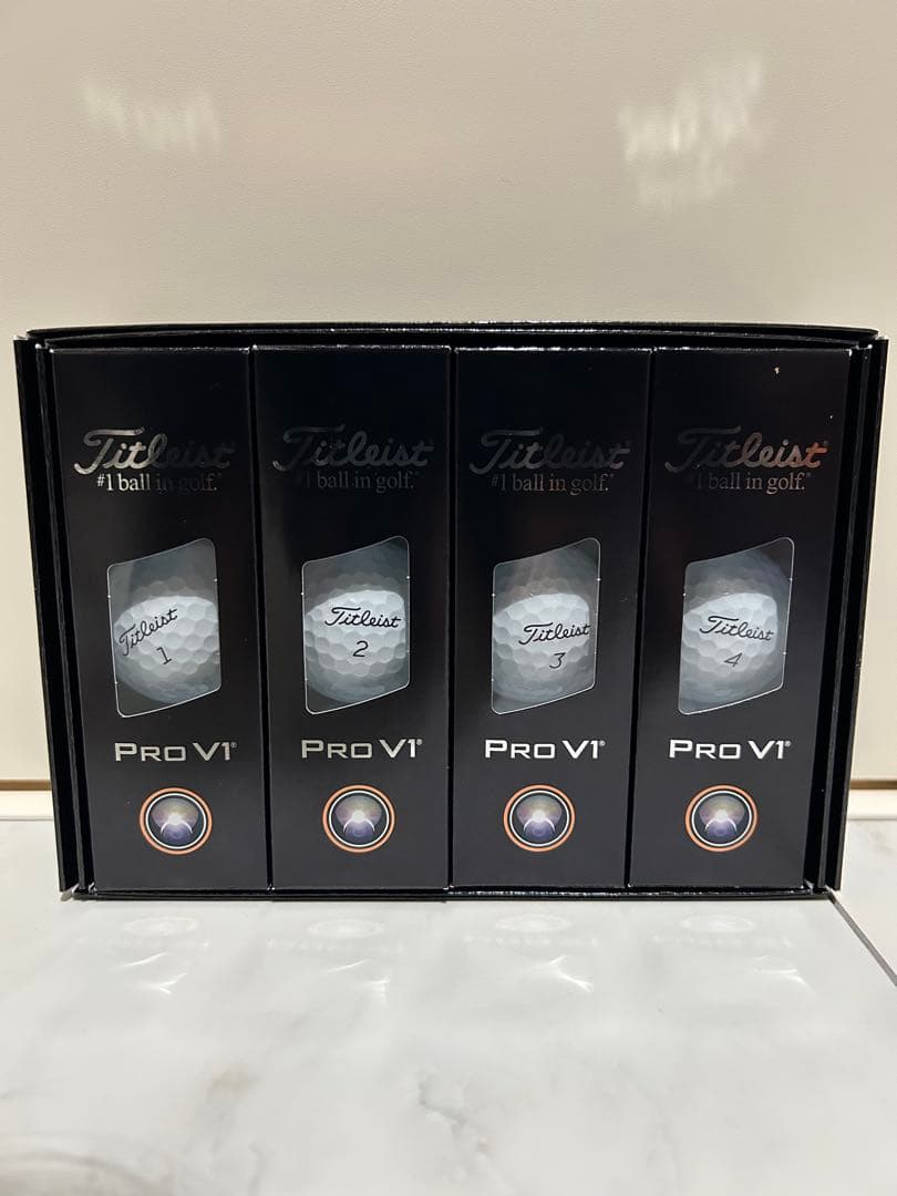 タイトリストプロV1 PROV1 ゴルフボール25年ローナンバー 3ダース36個