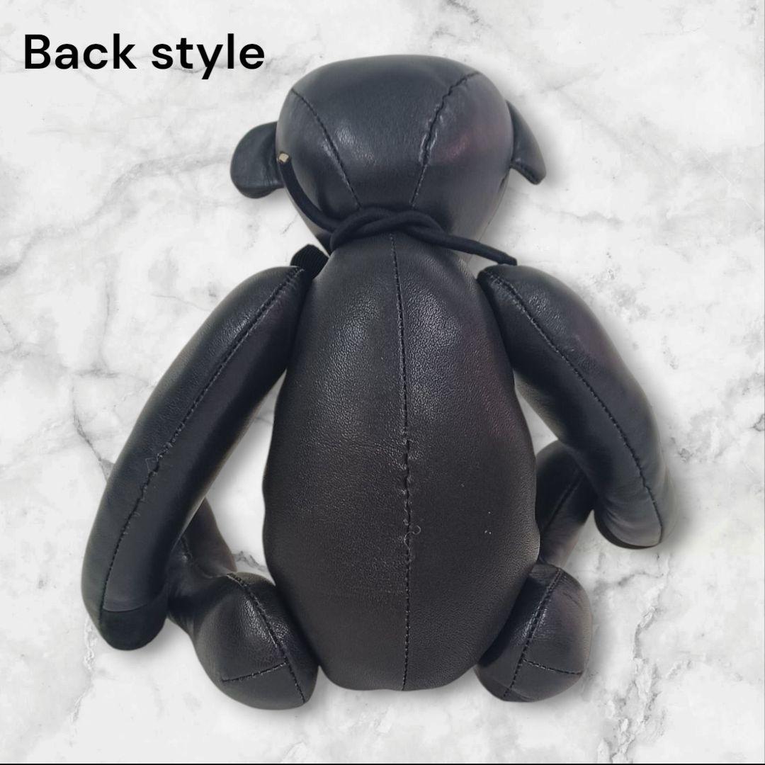 お値下げ　日本製 アンティーク 本革(牛革)ベアー ぬいぐるみ