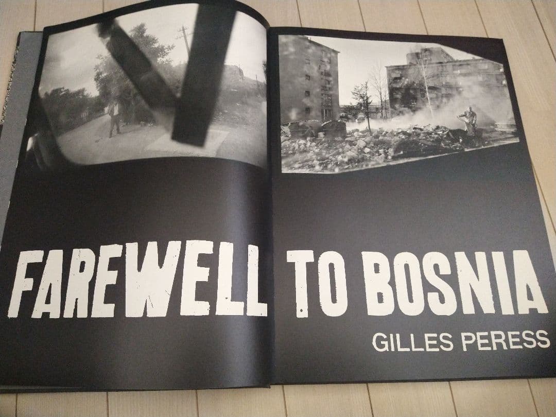 写真集 Gilles Peress 『FAREWELL TO BOSNIA』