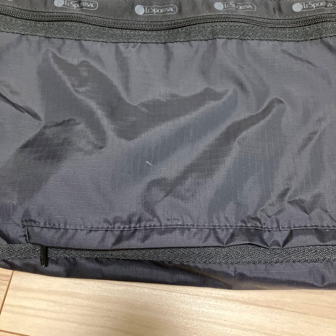 レスポートサック オールブラック　ボストンバック