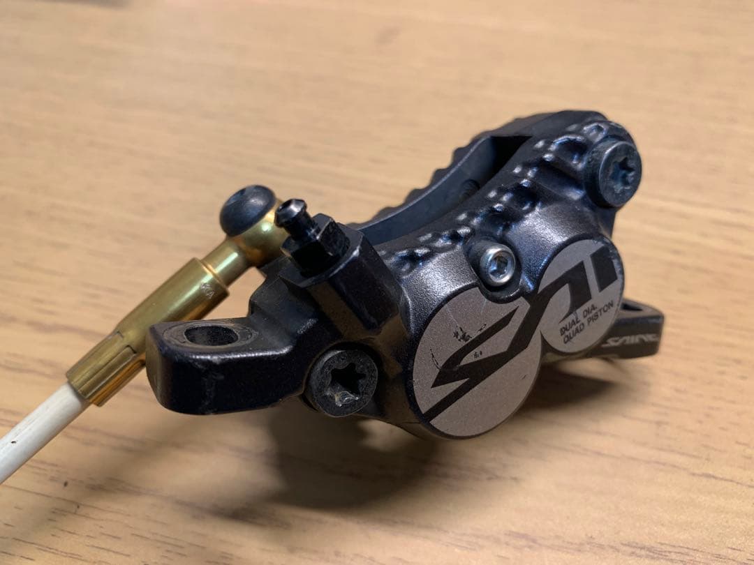 シマノ　セイント　ディスクブレーキ前後セット　中古