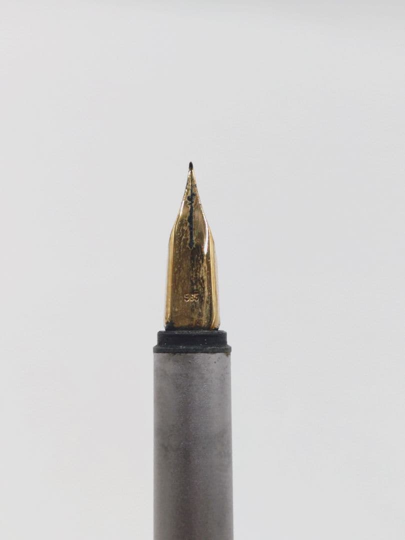 4-505 万年筆　2本　K18 K14 プラチナム　MOUNTBLANC