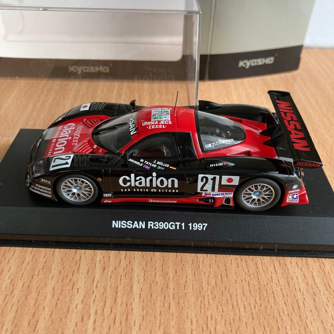 ミニカー NISSAN R390GT1 1997 kyosho 1/43